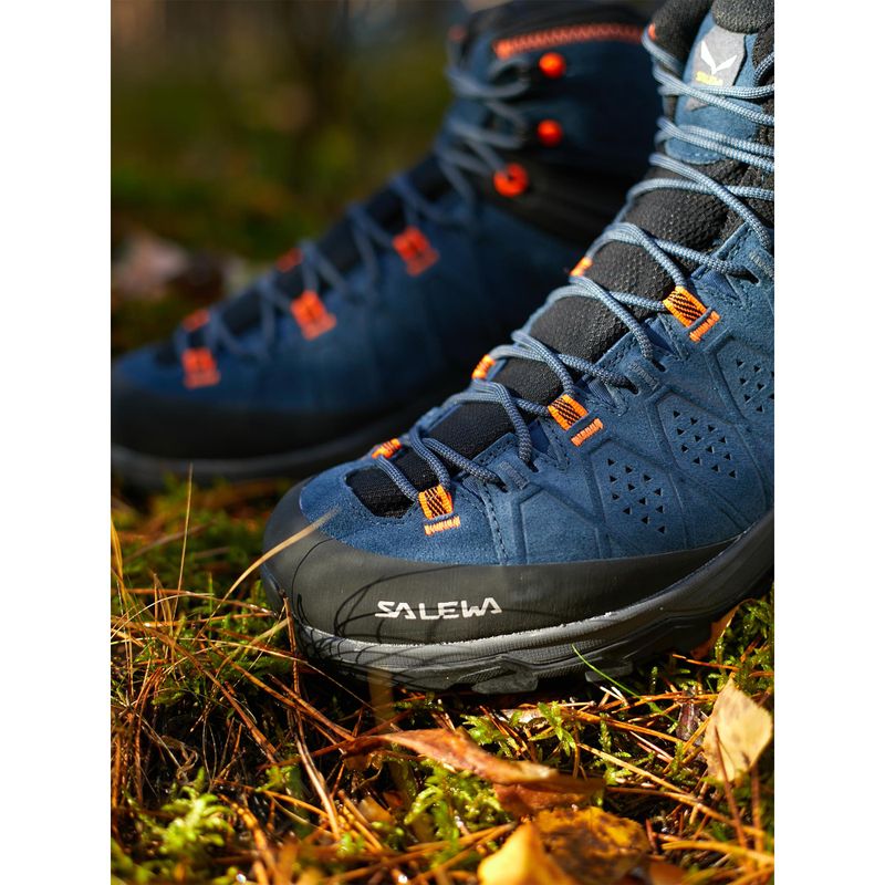 Vyriški trekingo batai Salewa Alp Trainer 2 Mid GTX blue 00-0000061382 12