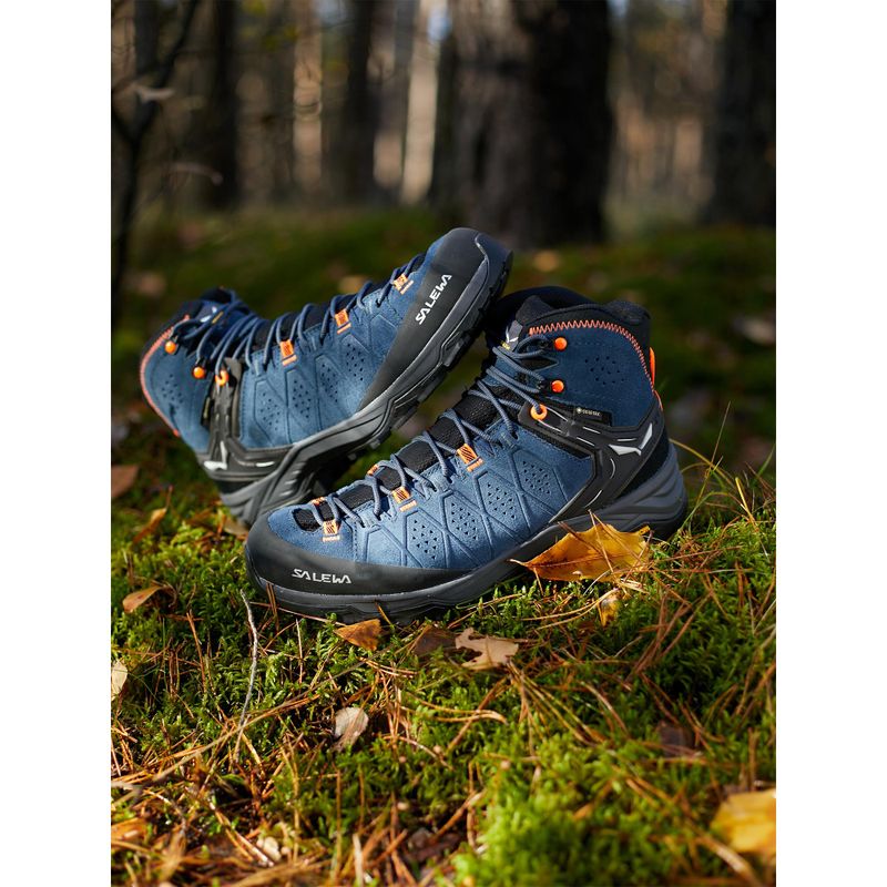 Vyriški trekingo batai Salewa Alp Trainer 2 Mid GTX blue 00-0000061382 13