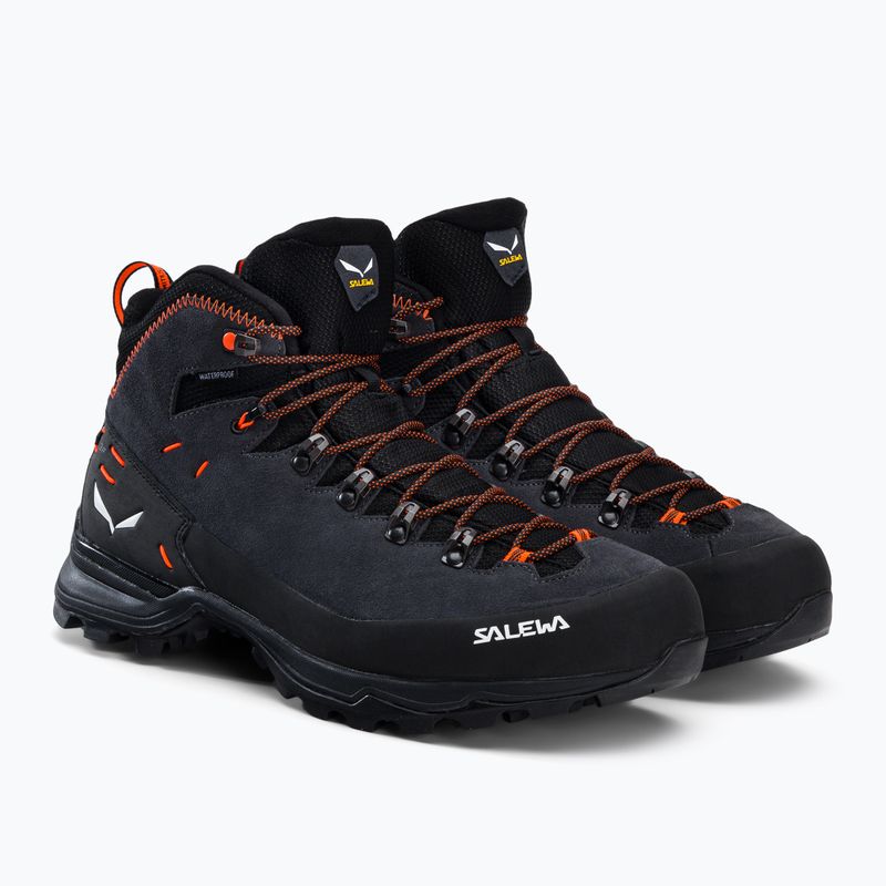 Salewa vyriški Alp Mate Winter Mid WP trekingo batai juodi 00-0000061412 4