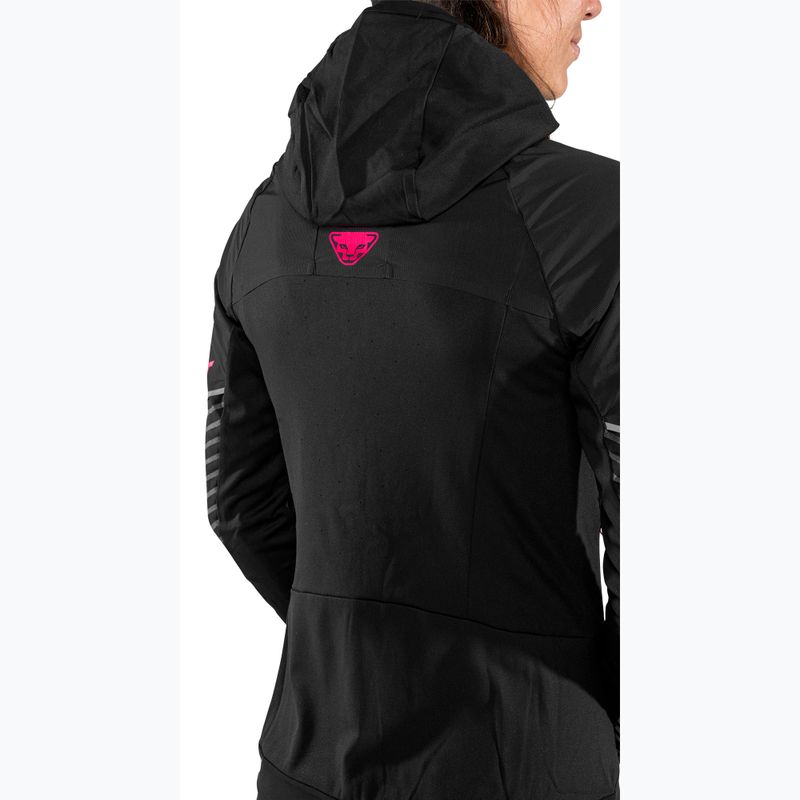 Moteriška bėgimo striukė DYNAFIT Alpine Reflective black out pink glo 5