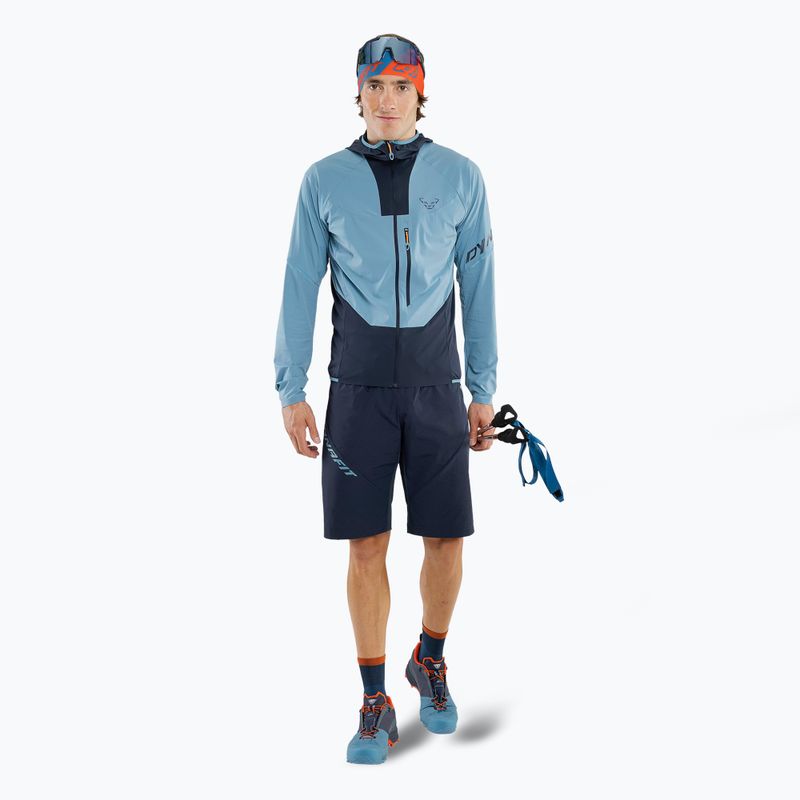 Vyriška striukė nuo vėjo DYNAFIT Traverse Dynastretch storm blue 2