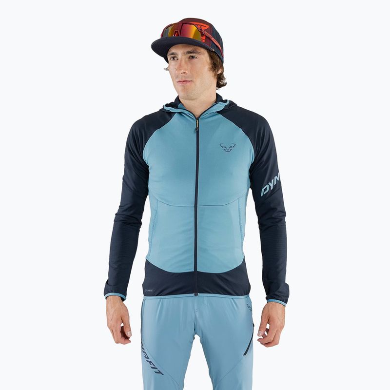 Vyriškas žygio džemperis DYNAFIT Transalper Light Polartec Hoody blueberry storm blue