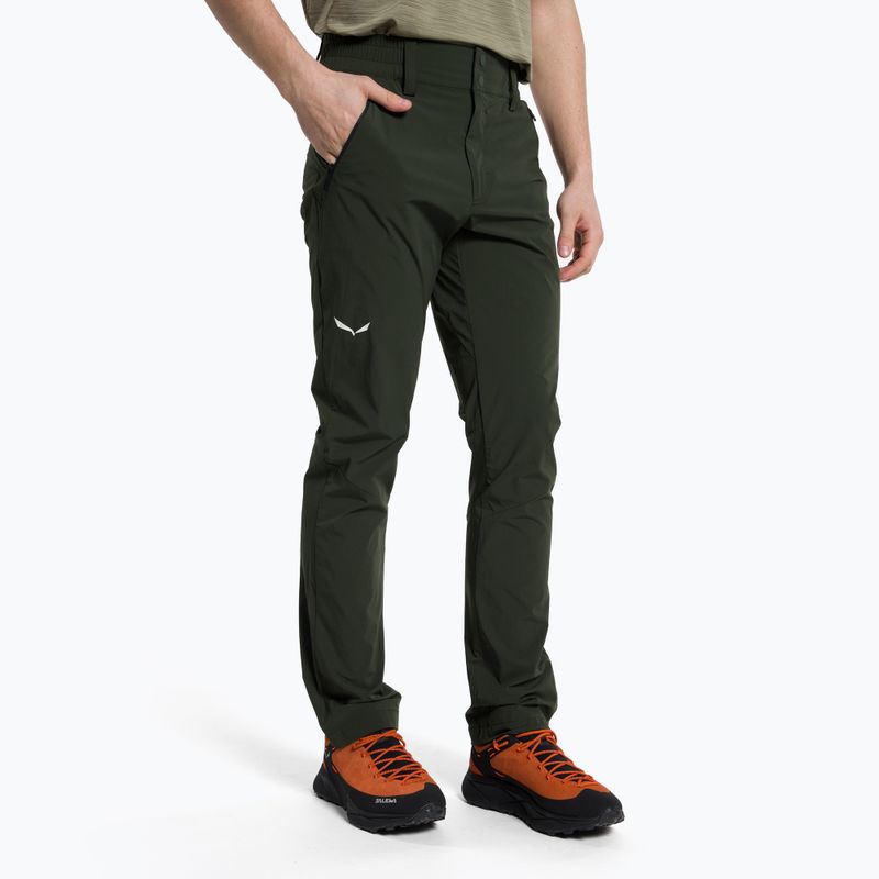 Salewa vyriškos trekingo kelnės Talveno 2 DST green 00-0000027804