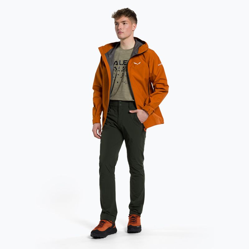Salewa vyriškos trekingo kelnės Talveno 2 DST green 00-0000027804 2