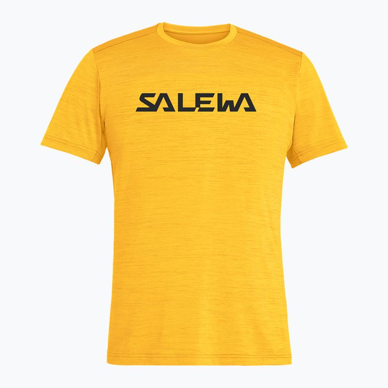 Salewa vyriški trekingo marškinėliai Puez Hybrid 2 Dry yellow 00-0000027397 4