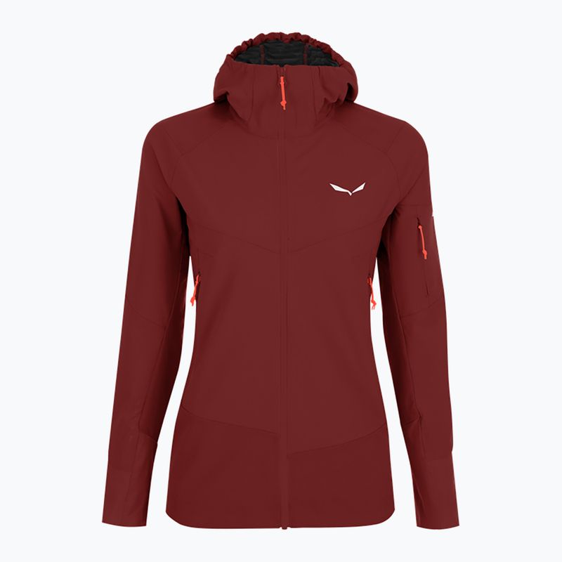 Salewa moteriška softshell striukė Agner DST bordo spalvos 00-0000028301 10