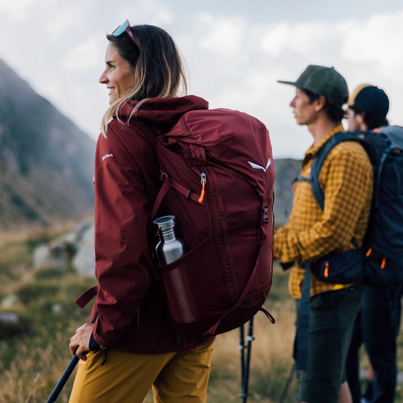 Salewa moteriška softshell striukė Agner DST bordo spalvos 00-0000028301 14