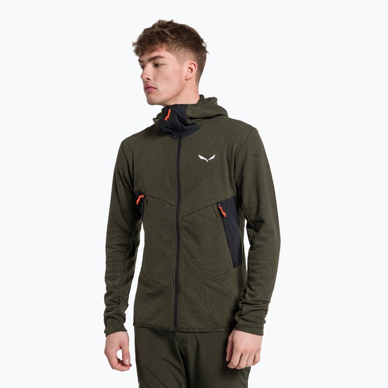 Salewa vyriškas džemperis Lavaredo Hemp Hooded green 00-0000028237