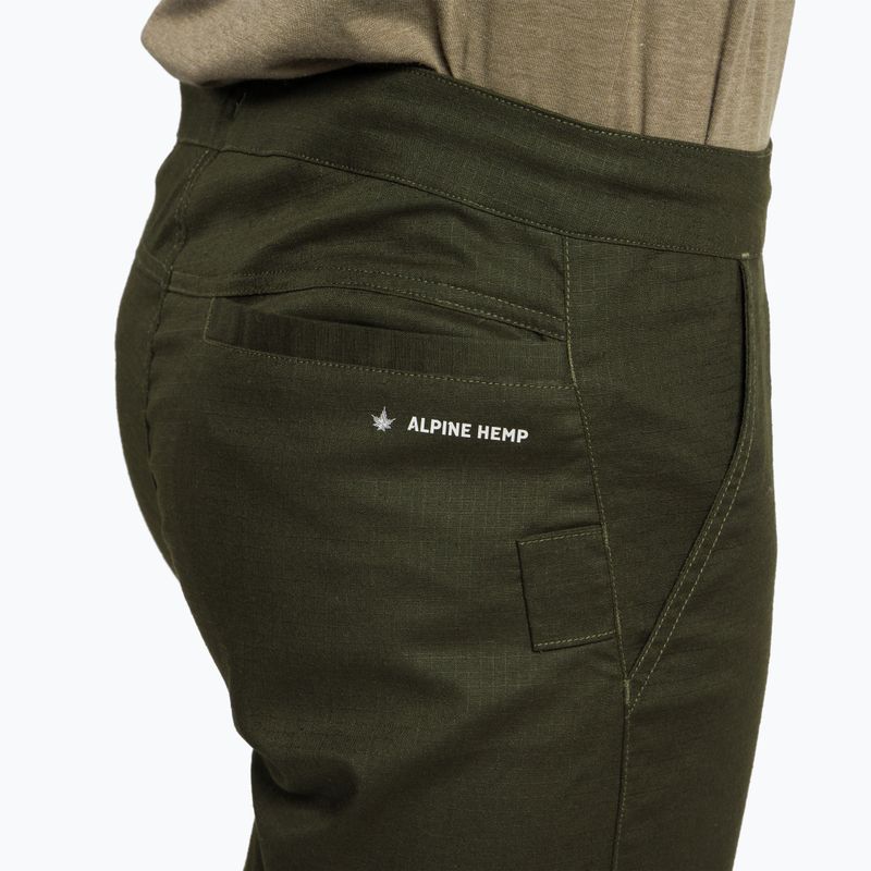 Salewa Lavaredo Hemp Ripstop green vyriškos alpinistinės kelnės 00-0000028550 4