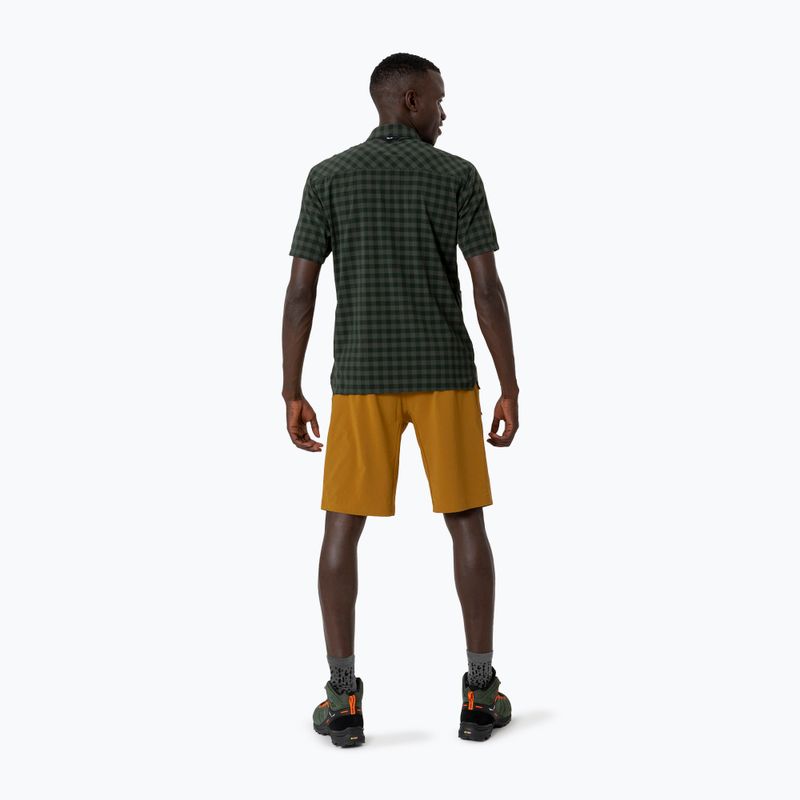 Vyriški marškiniai Salewa Puez Dry S/S dark olive 3