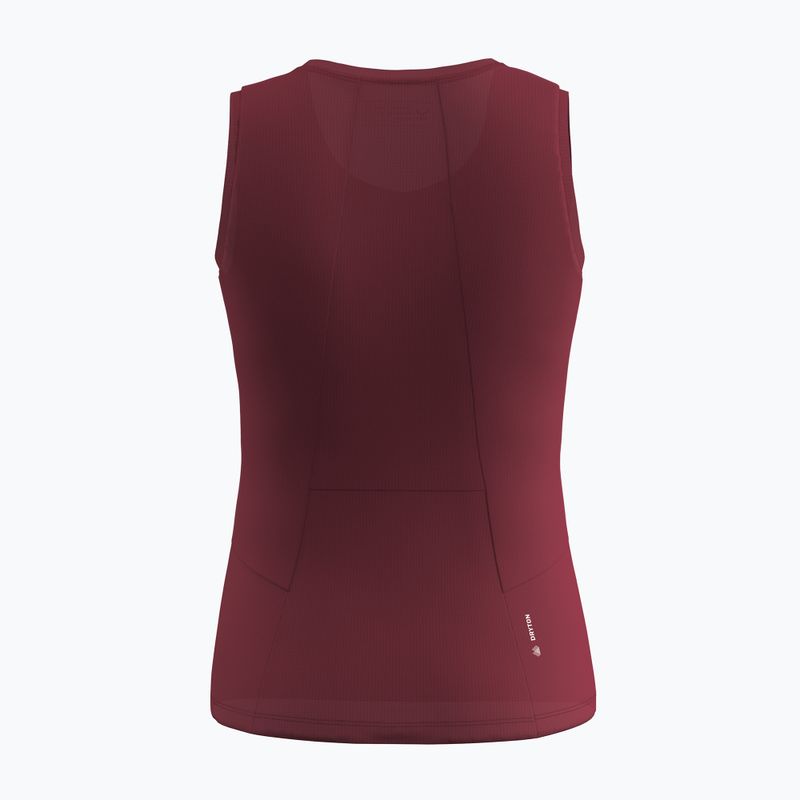 Moteriškas žygio tank topas Salewa Puez Sporty Dry Tank syrah 2