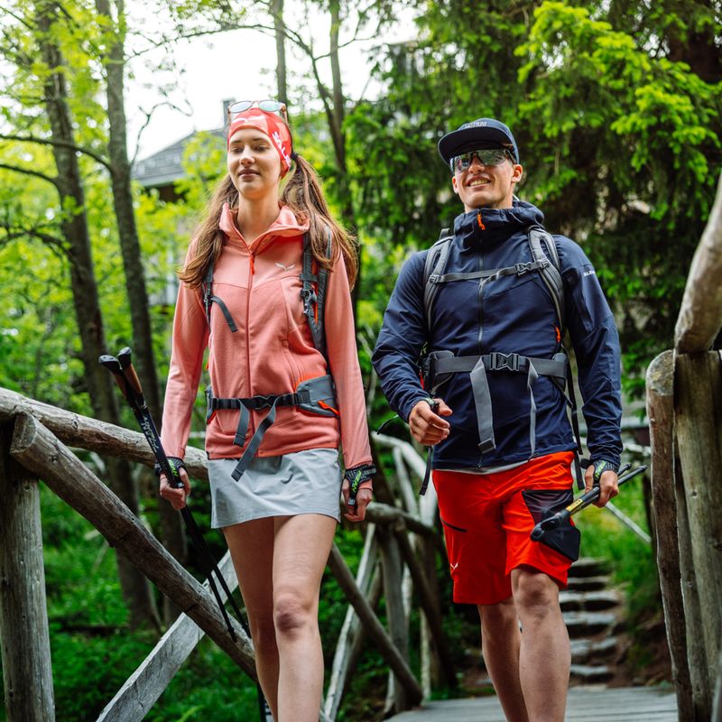 Salewa Puez Hybrid PL FZ Hoody moteriškas vilnonis džemperis šviesiai rožinės spalvos 00-0000027389 4