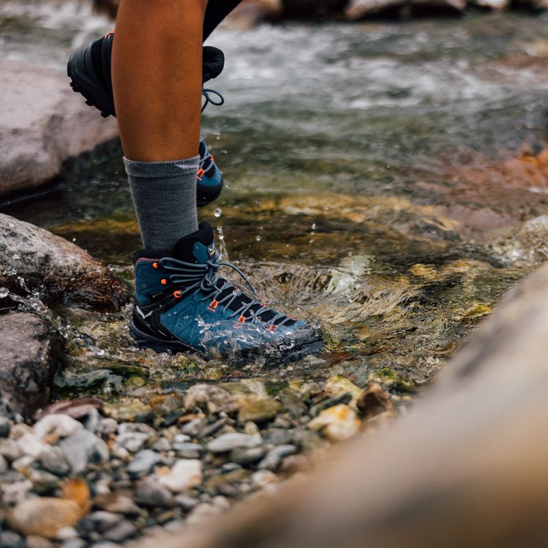 Moteriški trekingo batai Salewa Alp Trainer 2 Mid GTX blue 00-0000061383 13