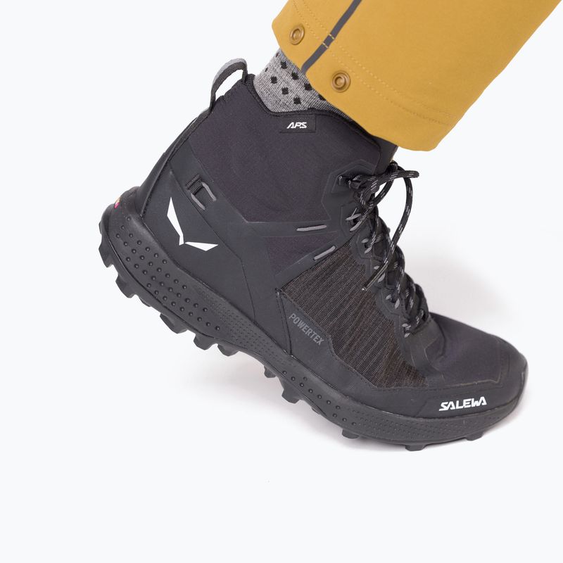 Vyriški žygio batai Salewa Pedroc Pro Mid Ptx black/black 10