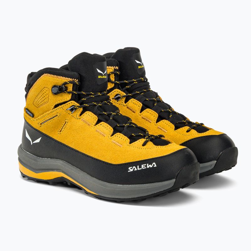 Salewa vaikiški trekingo batai MTN Trainer 2 Mid PTX geltoni 00-0000064011 4