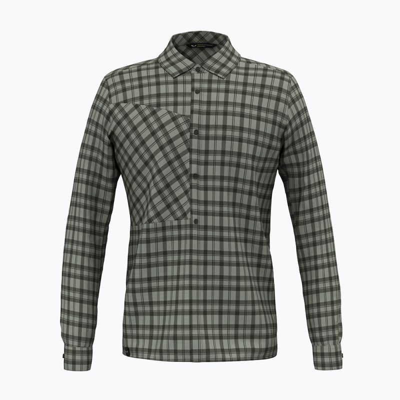 Vyriški marškiniai Salewa Fanes Flannel 5PL shadow/dark olive