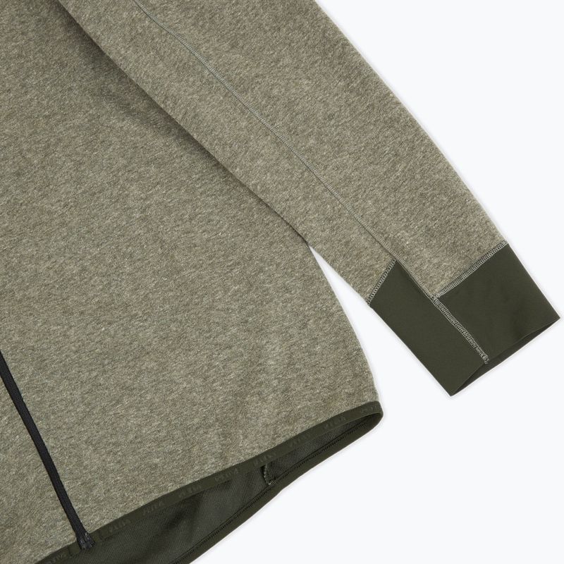 Vyriškas žygio džemperis Salewa Puez 2 Dry Hood FZ dark olive melange 4