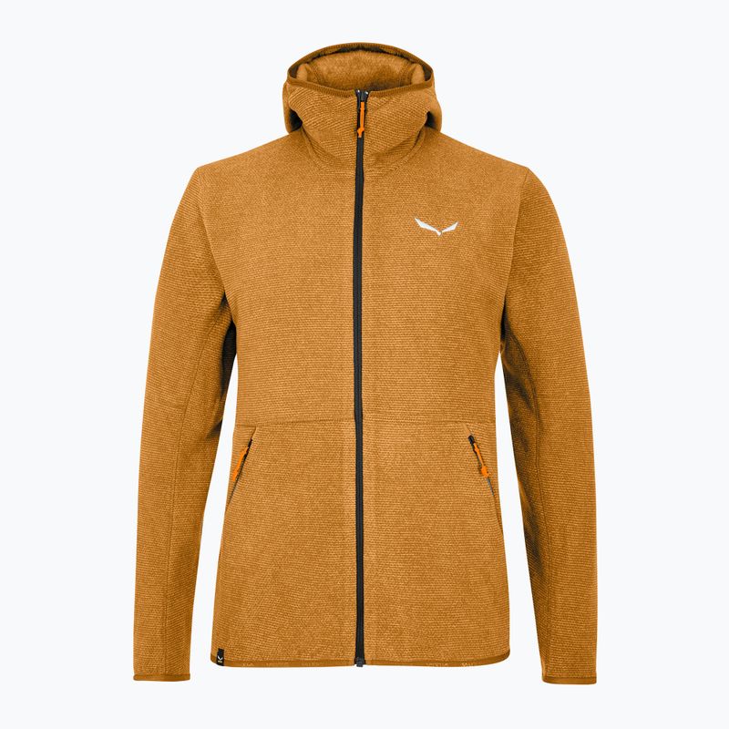 Vyriškas Salewa Nuvolo EN vilnonis džemperis golden brown melange 5