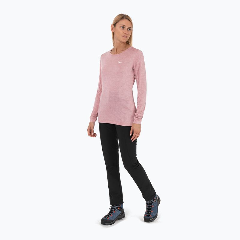 Moteriškos trekinginės kelnės Salewa Terminal DST black out 2