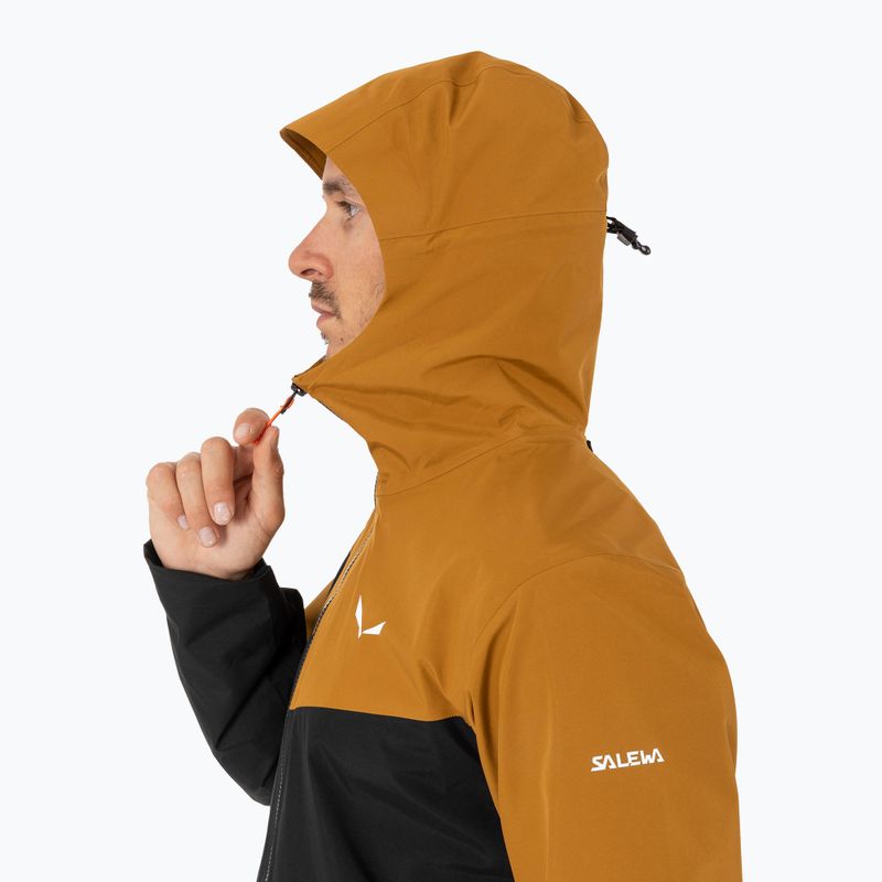 Vyriška striukė nuo lietaus Salewa Puez GTX 2L golden brown/0910 5