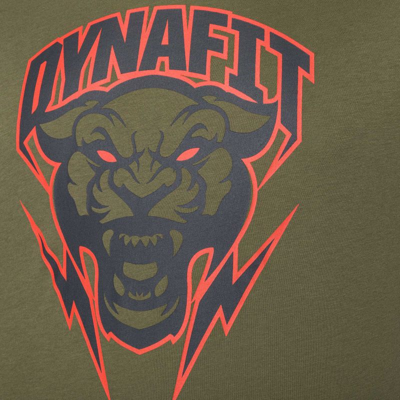 Vyriški marškinėliai DYNAFIT Graphic CO olive night/tigard 3