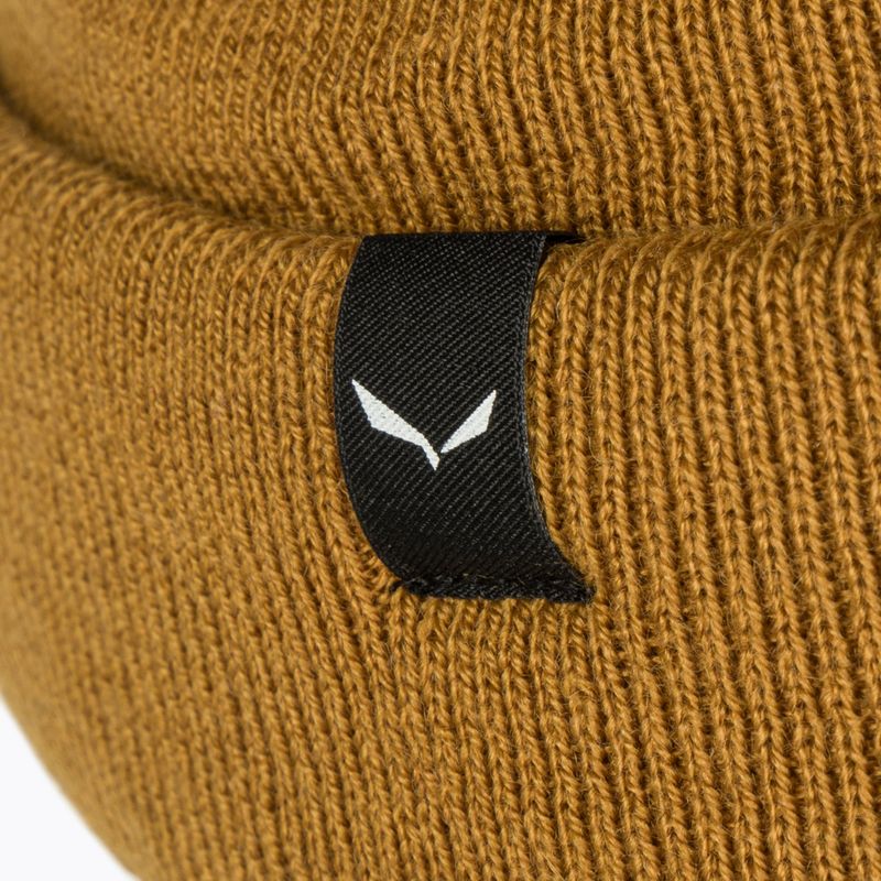 Salewa Puez Am Beanie aukso rudos spalvos kepurė 4