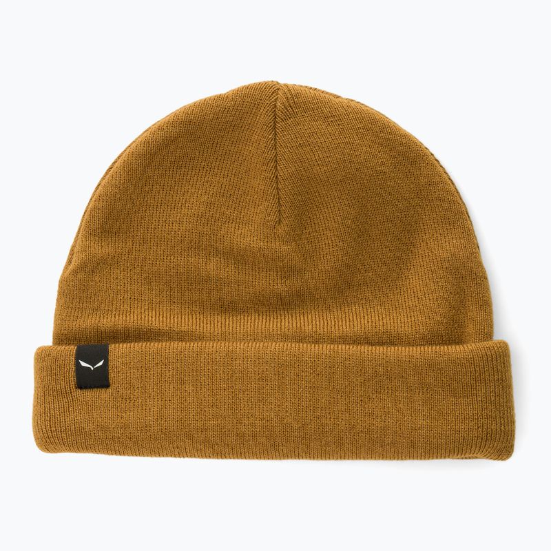 Salewa Puez Am Beanie aukso rudos spalvos kepurė 5