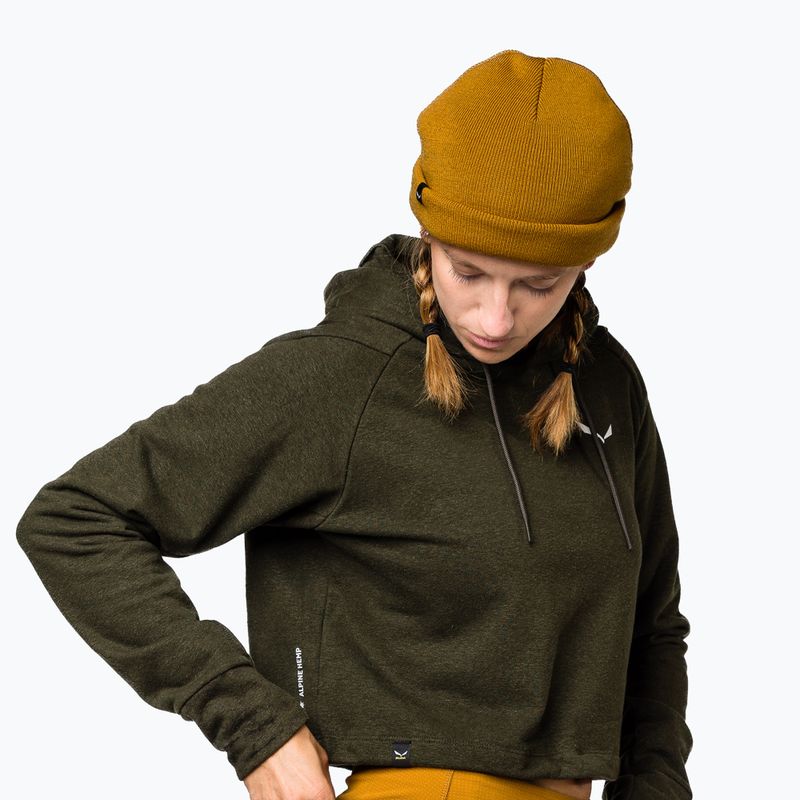 Salewa Puez Am Beanie aukso rudos spalvos kepurė 7