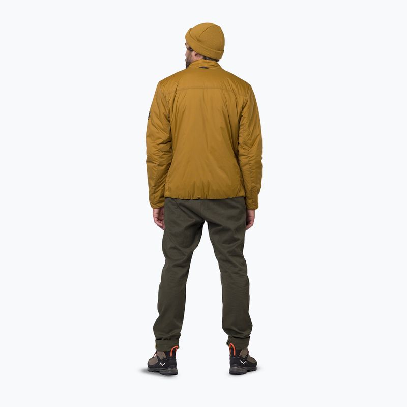 Vyriška lietaus striukė Salewa Fanes 3L Ptx Hemp 2/1 Parka golden brown int.7020 5