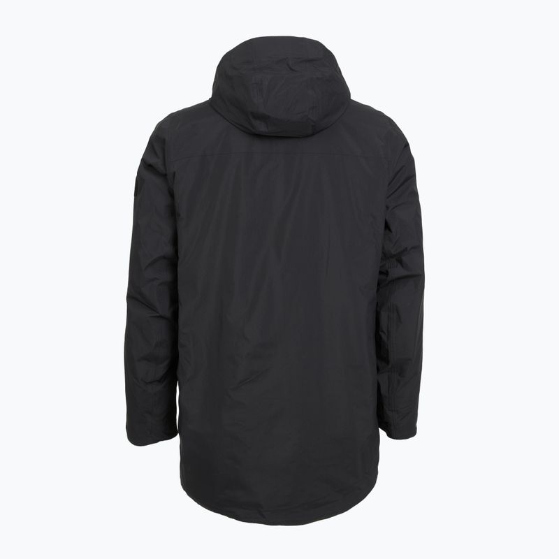 Vyriškas žieminis paltas Salewa Fanes 2L PTX Parka black out 2