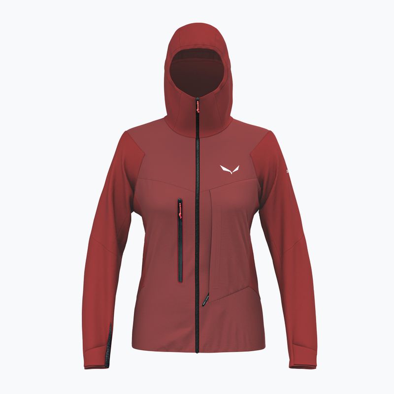 Moteriška softshell striukė Salewa Sella DST Hyb syrah 8