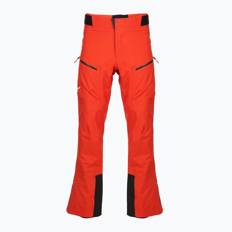 Vyriškos ski touring kelnės Salewa Sella 3L PTX flame