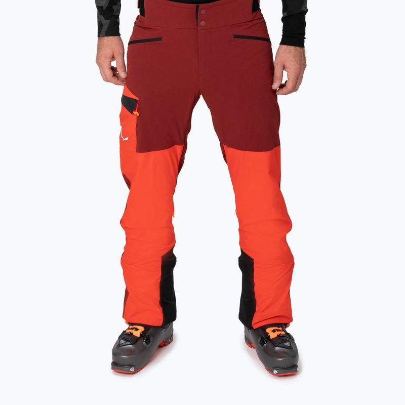 Vyriškos softshell kelnės Salewa Sella DST Hyb syrah/1500 2