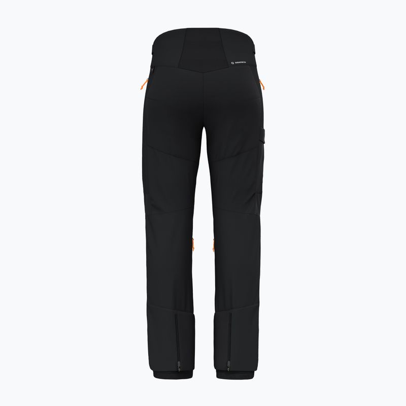 Vyriškos softshell kelnės Salewa Sella DST Hyb black out 9