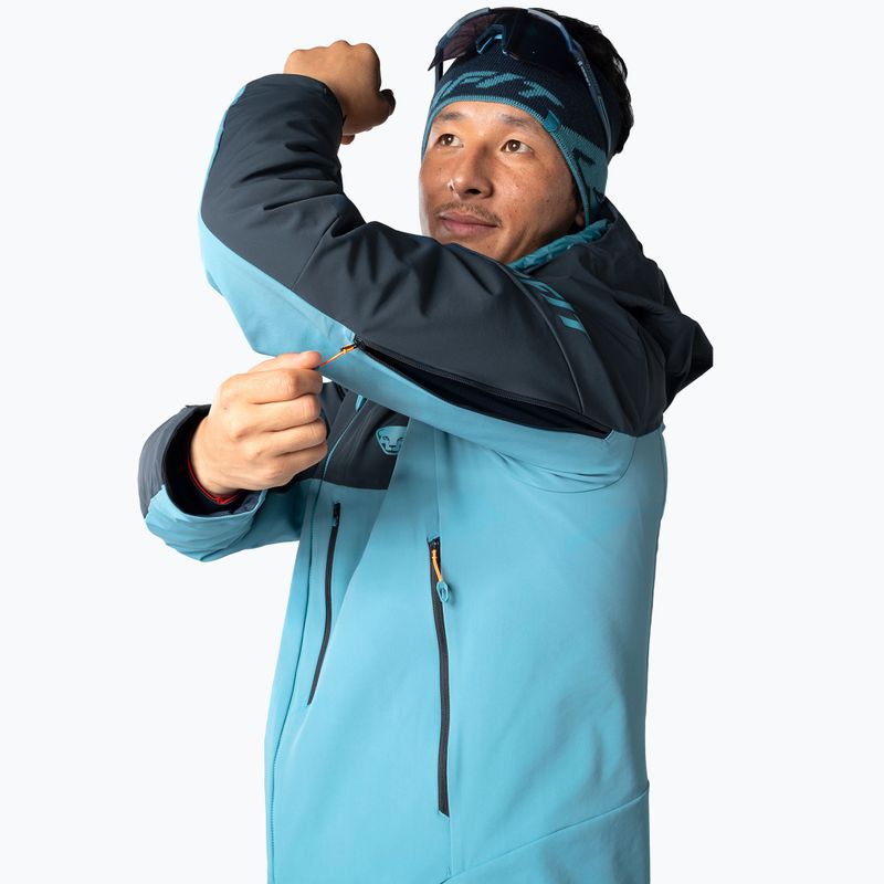 Vyriška DYNAFIT Radical Softshell striukė blueberry storm blue 3