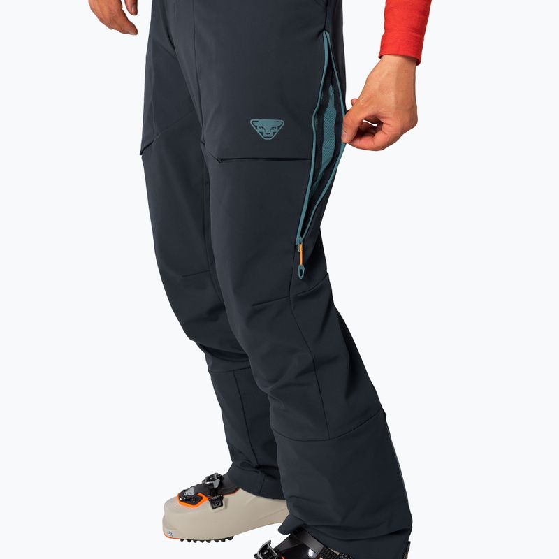 Vyriškos DYNAFIT Radical Softshell parašiutinės kelnės blueberry storm blue 4