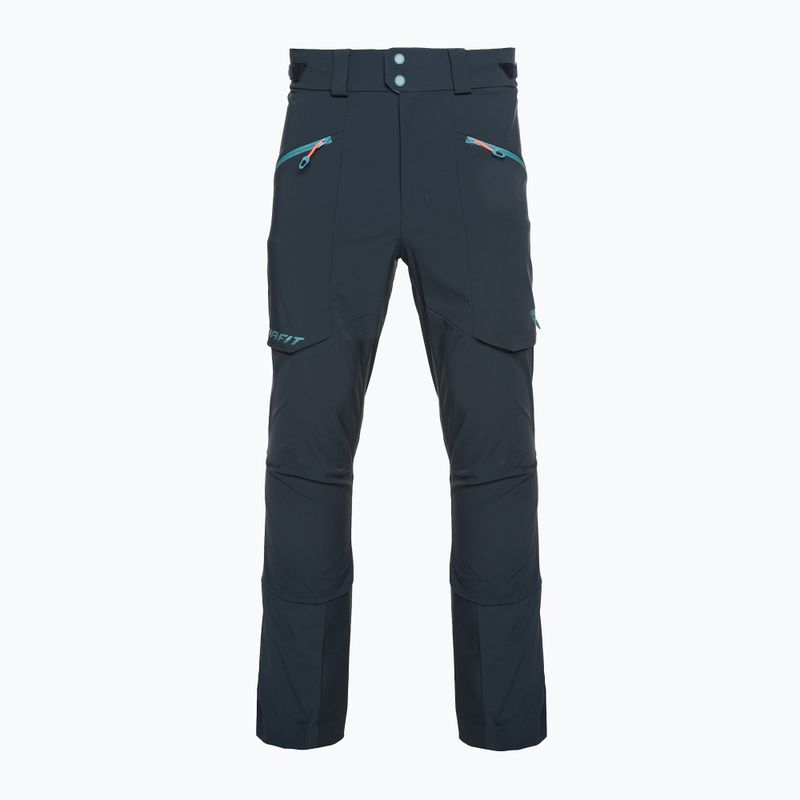 Vyriškos DYNAFIT Radical Softshell parašiutinės kelnės blueberry storm blue 5