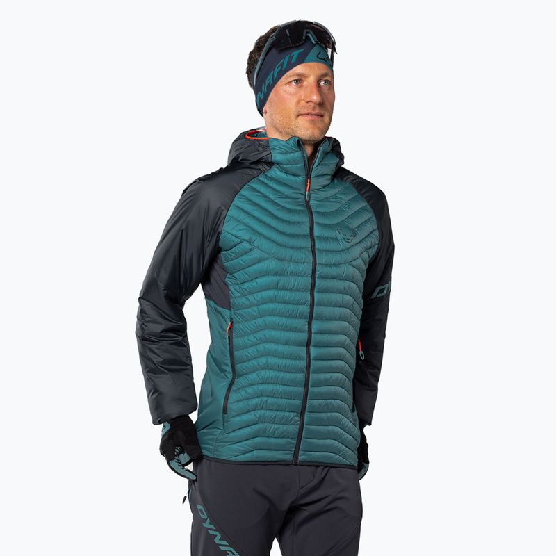 Vyriška DYNAFIT Spped Insulation striukė su gobtuvu blueberry storm blue