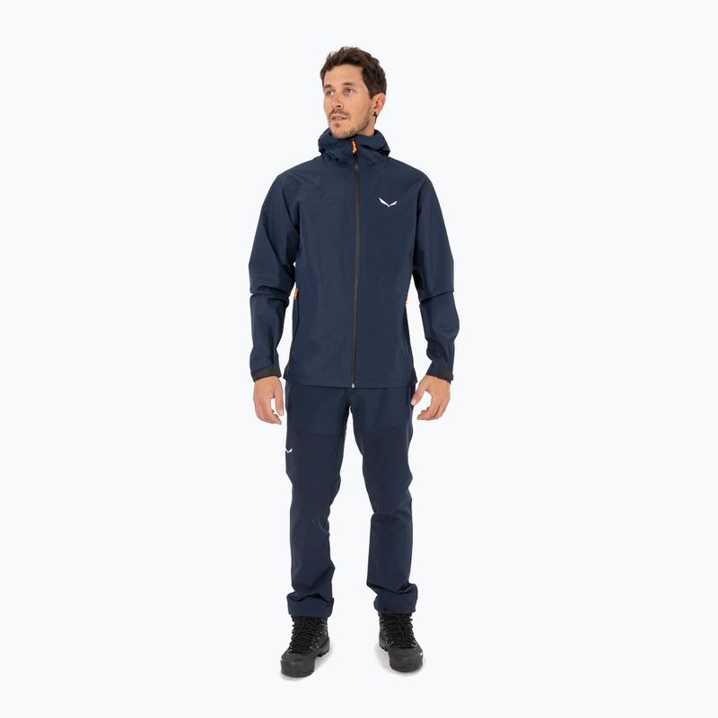 Vyriška neperšlampama striukė Salewa Puez Aqua 4 PTX 2.5L navy blazer/0910 2