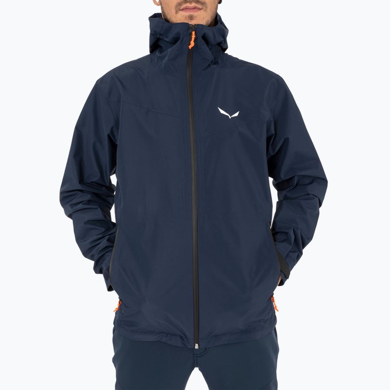 Vyriška lietaus striukė Salewa Puez Aqua 4 PTX 2.5L navy blazer/0910 4