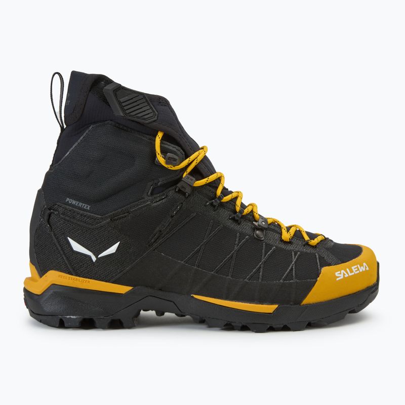 Vyriški žygio batai Salewa Ortles Light Mid PTX gold/black 2