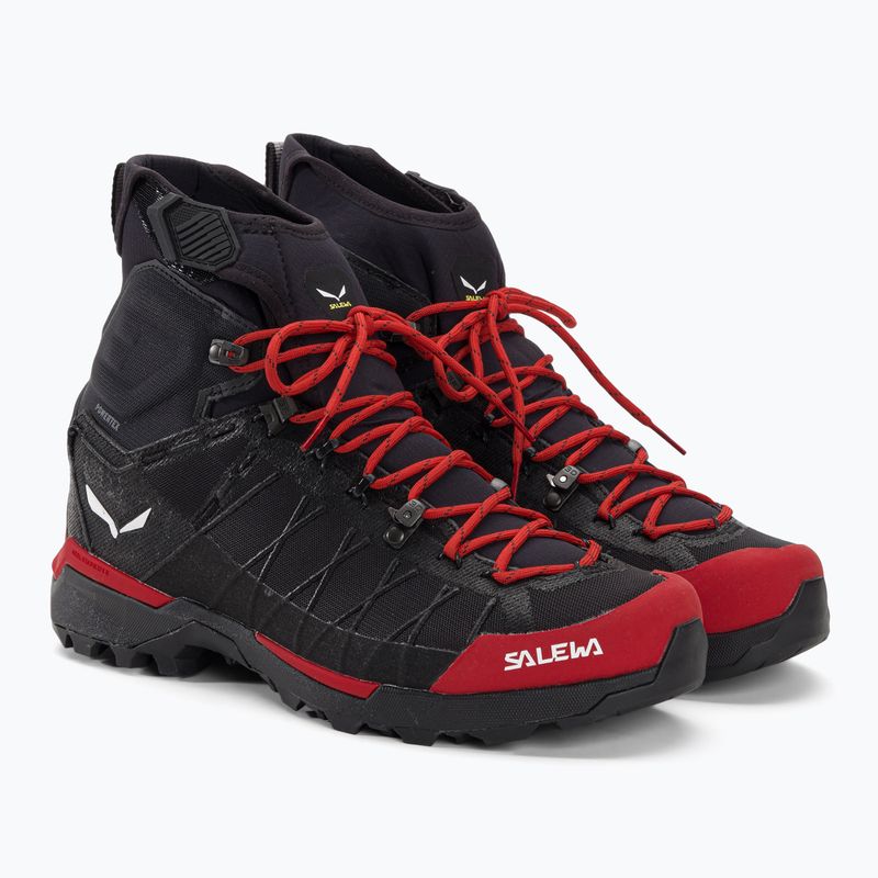 Vyriški trekingo batai Salewa Ortles Light Mid Ptx flame/black 4