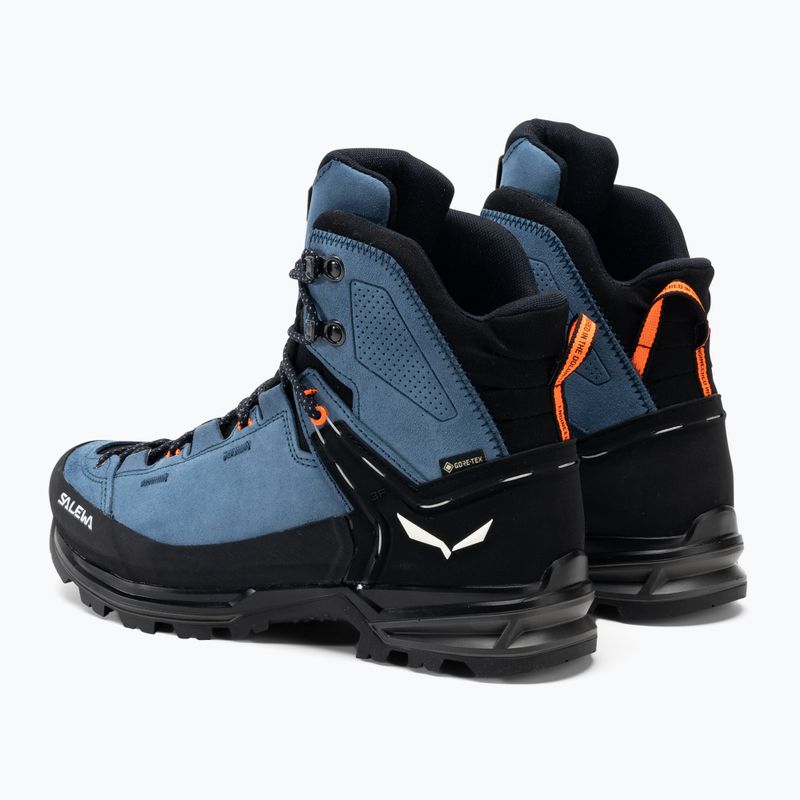 Vyriški trekingo batai Salewa MTN Trainer 2 Mid GTX java blue/black 3