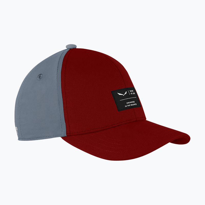 Vaikiška kepuraitė su snapeliu Salewa Kids Logo Basecap syrah