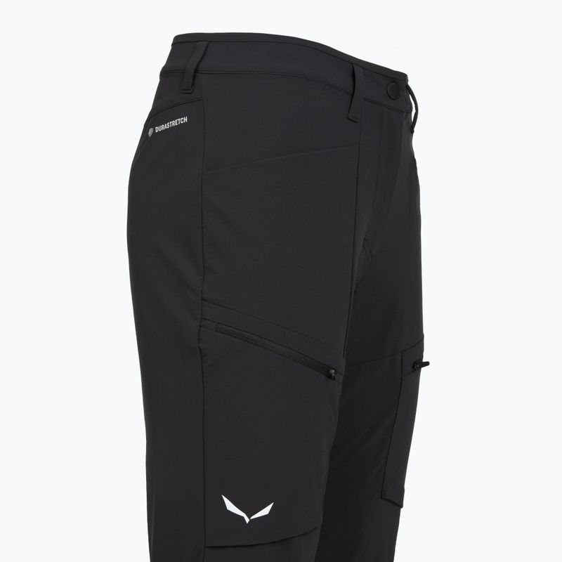 Moteriškos softshell kelnės Salewa Puez DST Cargo black out 3