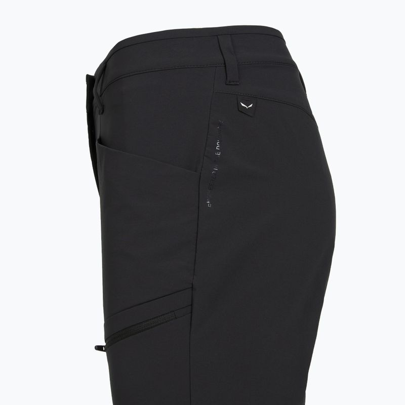 Moteriškos softshell kelnės Salewa Puez DST Cargo black out 4
