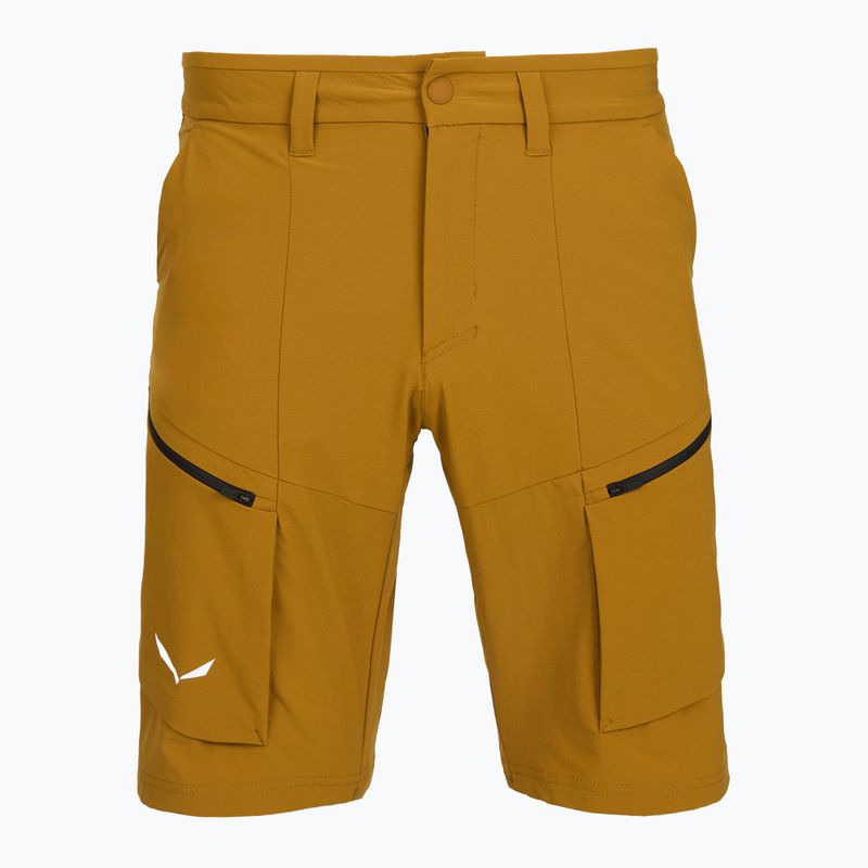 Vyriški žygio šortai Salewa Puez DST Cargo golden brown