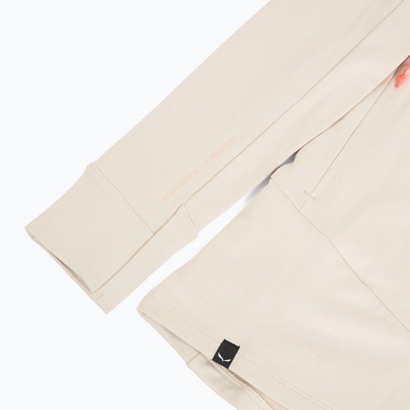 Moteriškas žygio džemperis Salewa Puez PL Hooded oatmeal 4
