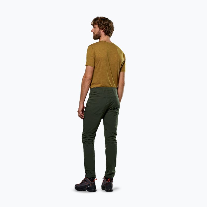 Vyriškos žygio kelnės Salewa Fanes Light dark olive 3