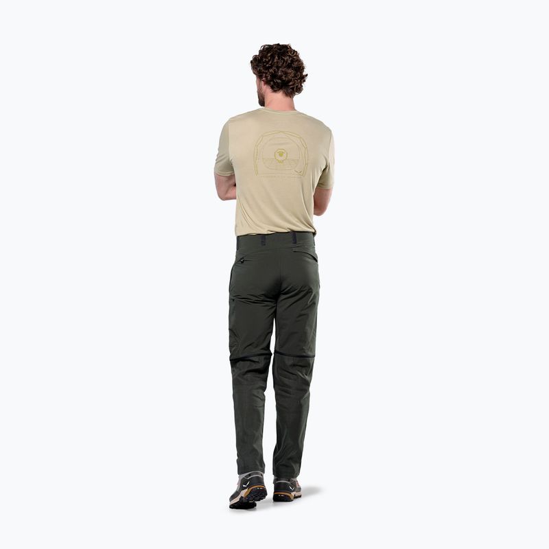 Vyriškos žygio kelnės Salewa Puez Hemp/Dst 2/1 dark olive 3